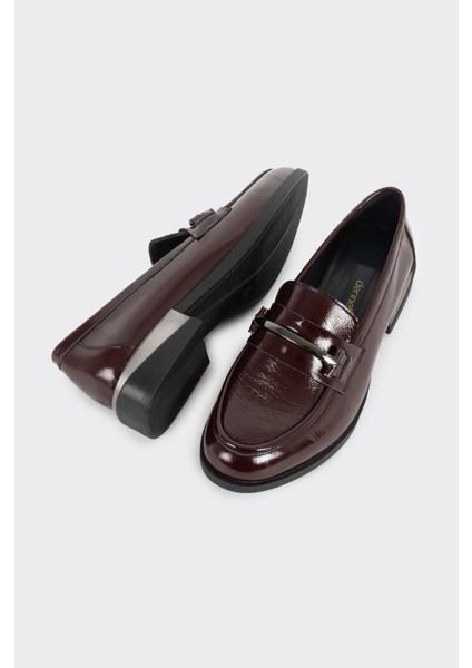 Günlük Hakiki Deri Kadın Tokalı Casual Ayakkabı indirimleri