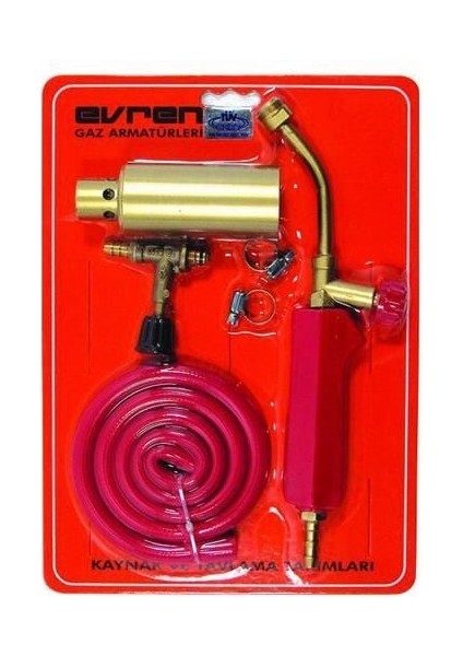 Propan Tutamak 45 mm Hortumlu Takım Evrengaz 303