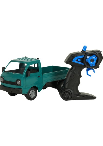 Şarjlı Kumandalı Duman Atan Kamyonet Yeşil