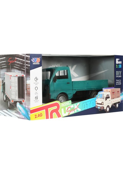 Şarjlı Kumandalı Duman Atan Kamyonet Yeşil fiyatları