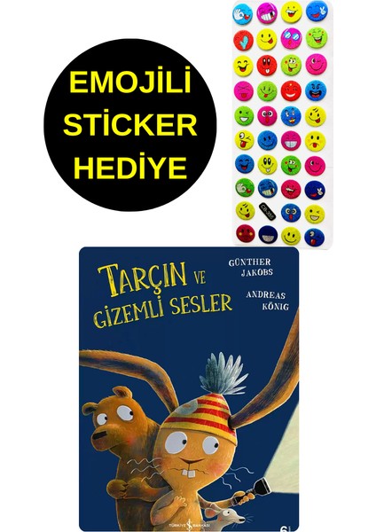 emojili sticker hediyeli - okul öncesi resimli kitaplar masal - tarçın ve sesler