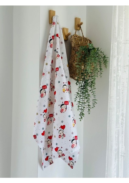 Ftbabycollection %100 Pamuk Müslin Bebek Battaniyesi Oeko-Tex Sertifikalı Müslin Yenidoğan Bebek Battaniyesi 80X90 cm fırsatları