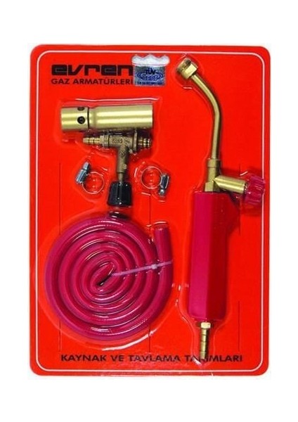 Propan Tutamak 25 mm Hortumlu Takım Evrengaz 300