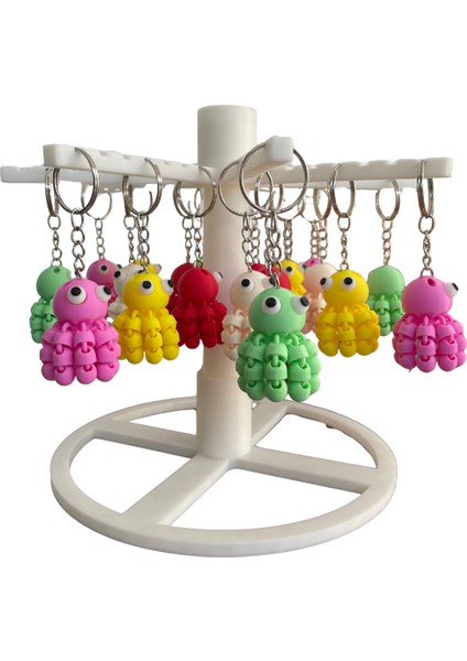 3D Print / Ahtapot Anahtarlık modelleri