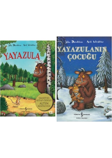 Yayazula - Yayazulanın Çocuğu 2 Kitap Set Resimli Hikaye Kitapları
