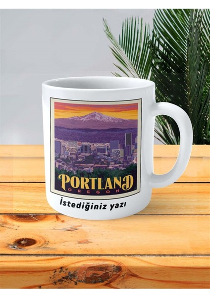 Portland Baskılı Kupa Bardak Kişiye Özel Desen 2 fiyatları