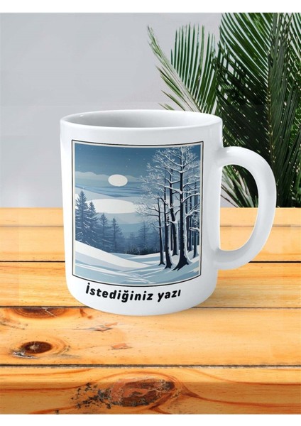 Kar Baskılı Kupa Bardak Kişiye Özel Desen 7 fiyatları