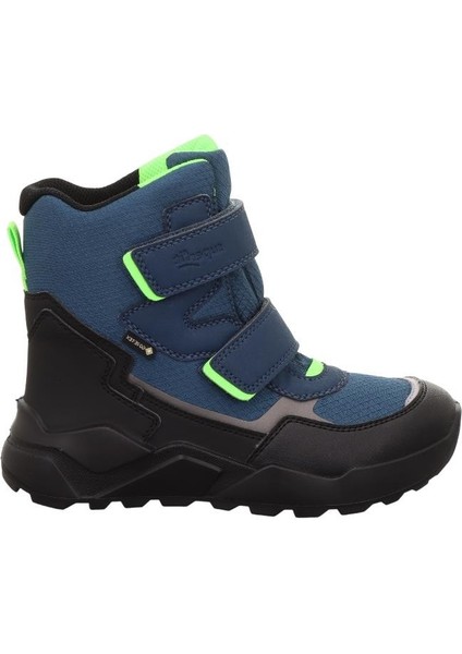 Superfıt Rocket Wide (Geniş Kalıp) Gore-Tex Su Geçirmez Erkek Çocuk Cırtlı Kar Botu 1-000402-2 (36-41)
