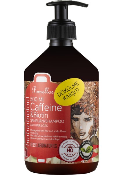 Caffeine & Biotin Şampuan 500 ml