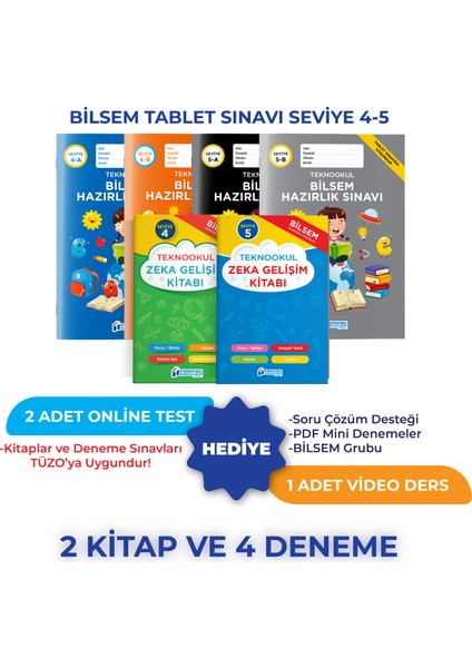 Bilsem Tablet Sınavı Seviye 4-5