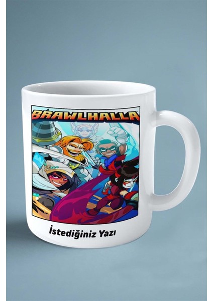Brawlhalla Oyun Baskılı Kupa Bardak Çift Taraflı Baskı Kişiye Özel Model 2 fiyatları