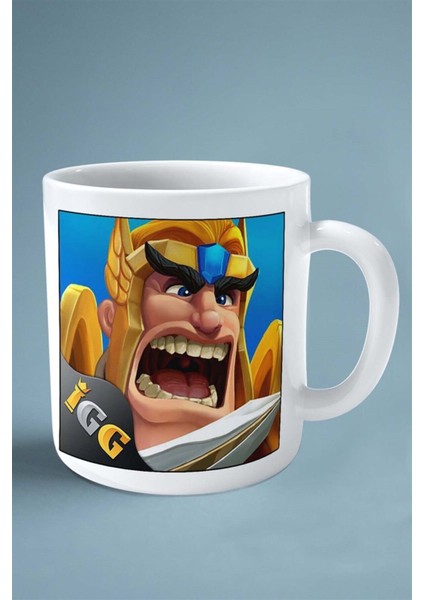 Lords Mobile Mobil Oyun Baskılı Kupa Bardak Çift Taraflı Baskı Kişiye Özel Model 4