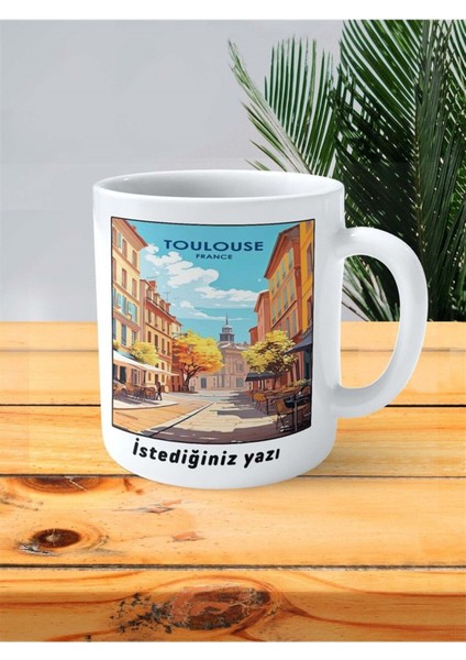 Toulouse Baskılı Kupa Bardak Kişiye Özel Desen fiyatları