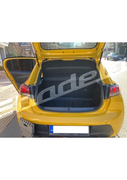 Peugeot 208 Hb 2021- Sonrası Uyumlu 3D Kauçuk Bagaj Havuzu