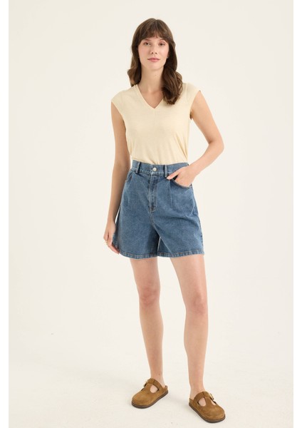 Denim Şort