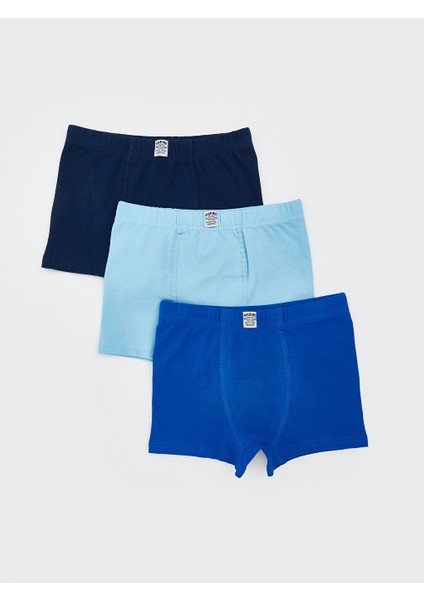 Yeni Sezon Basic Erkek Cocuk Boxer 3'lu - W40348Z4