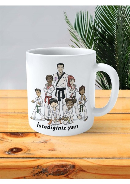 Taekwondo Tekvando Baskılı Kupa Bardak Kişiye Özel Model 8 fiyatları