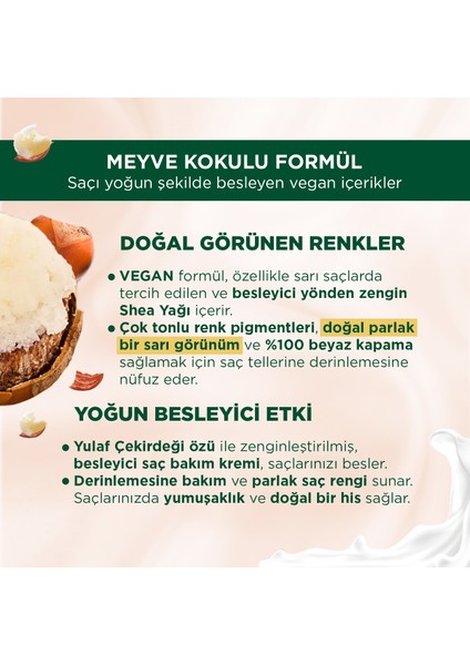 Saç Boyası & Doğal Renkler Colors 8/16 Küllü Sarı 50Ml