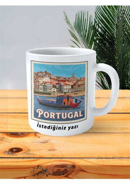 Portugal Baskılı Kupa Bardak Kişiye Özel Desen fiyatları