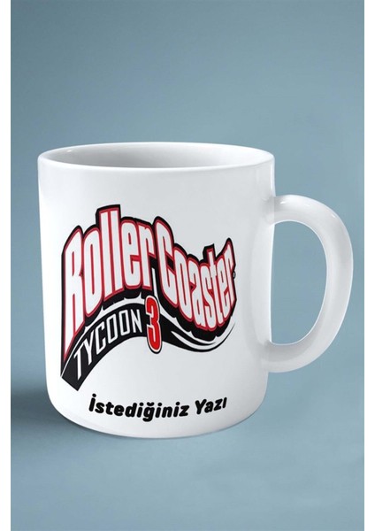 Roller Coaster Oyun Baskılı Kupa Bardak Çift Taraflı Kişiye Özel Model 3 fiyatları