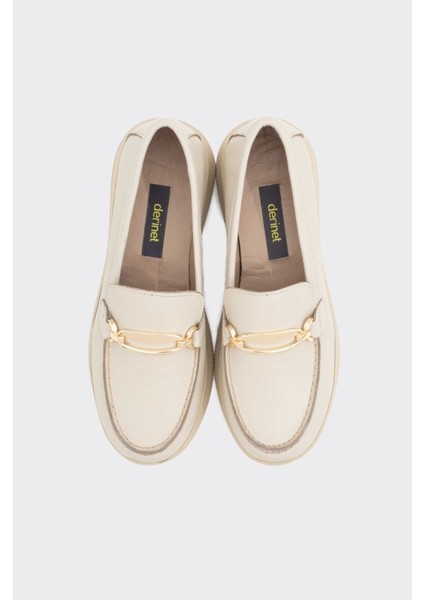 Günlük Hakiki Deri Kadın Tokalı Casual Ayakkabı modelleri