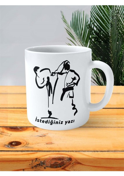 Karate Baskılı Kupa Bardak Kişiye Özel Model 4 fiyatları