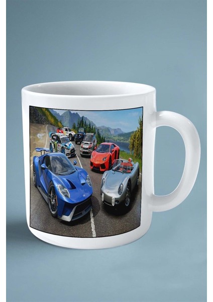 Forza Horizon Oyun Baskılı Kupa Bardak Çift Taraflı Baskı Kişiye Özel Model 5