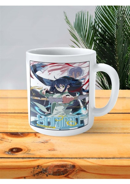 Spiritpact (Ling Qi Baskılı Kupa Bardak Kişiye Özel Model 2