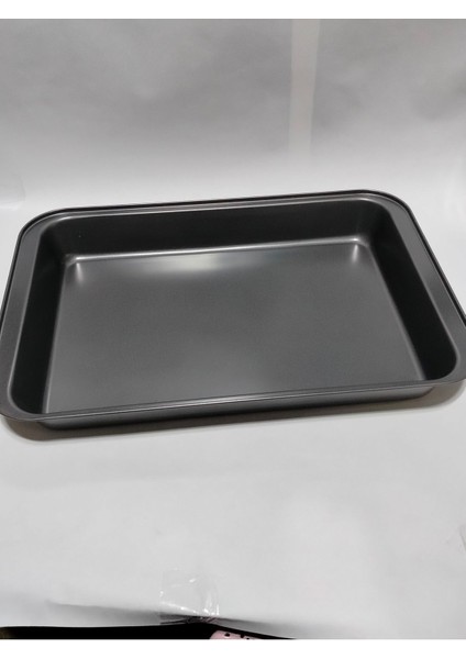 42×29 Teflon Fırın Tepsisi, Siyah, Dayanıklı ve Pratik Kullanım