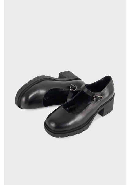 Günlük Hakiki Deri Topuklu Kadın Ayakkabı fırsatları