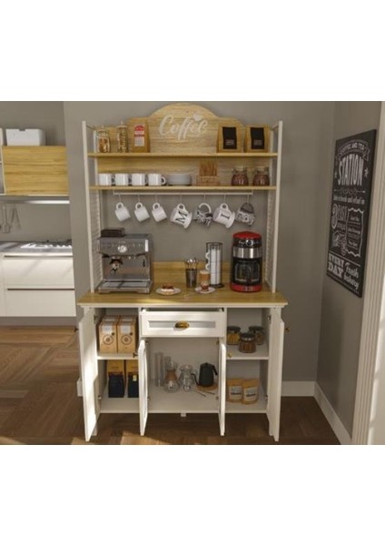 Sakura Krem FRN - 21027-1 Misto Kahve Dolabı fırsatları