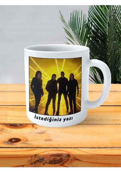 Metallica Baskılı Kupa Bardak Kişiye Özel Desen 2 fiyatları