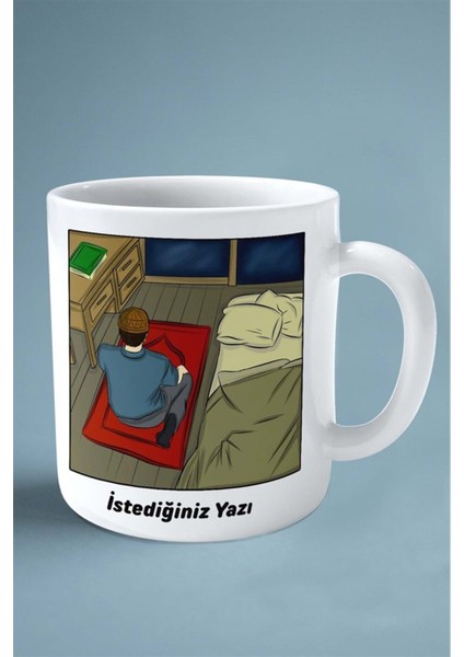 Namaz Secde Islamiyet Baskılı Kupa Bardak Çift Taraflı Baskı Kişiye Özel Model 6 fiyatları