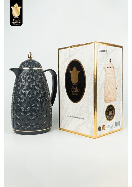 Lale Termos 9034 iRON 1 Lt Soğuk Sıcak Su Ve Çay Termosu