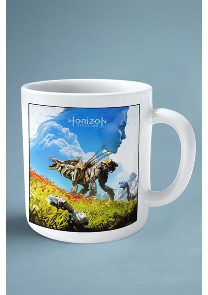 Horizon Oyun Baskılı Kupa Bardak Çift Taraflı Kişiye Özel Model 1