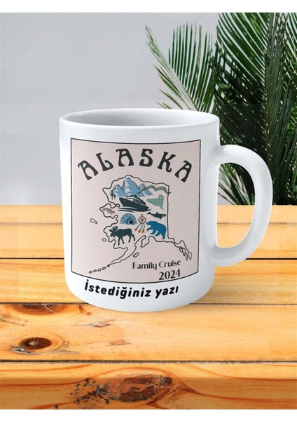 Alaska Baskılı Kupa Bardak Kişiye Özel Desen 1 fiyatları