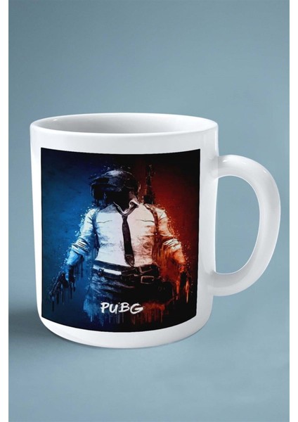 Pubg Battlegrounds Oyun Baskılı Kupa Bardak Çift Taraflı Kişiye Özel Model 3