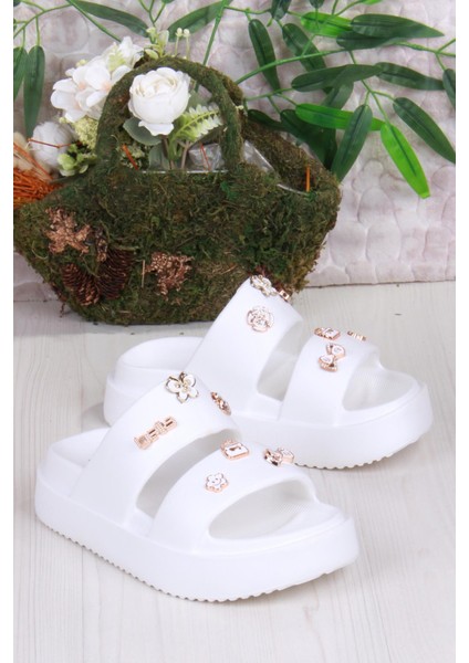 E460 Günlük Plaj Deniz Havuz Terliği Hafif Rahat Esnek Kadın Terlik modelleri