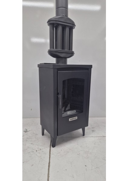 Isı Geri Kazanımlı Cam Kapaklı Soba – Şıklık ve Verim Bir Arada!