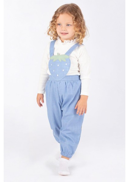 Salopet 2 Li Kız Çocuk Takım - Açık Mavi fiyatları