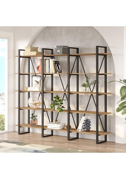 El4 5 Raflı Elanor Metal Kitaplık 220CM*34CM*180CM Ela4-A fiyatları