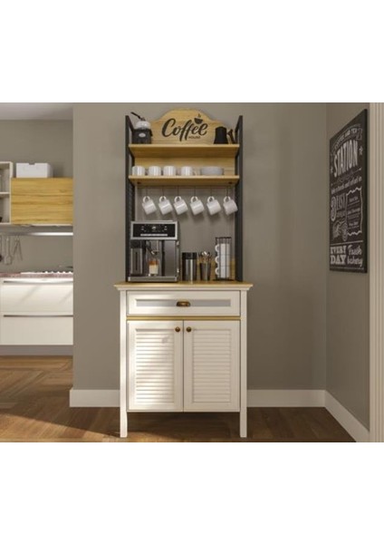 Sakura Siyah FRN - 21028 Misto Kahve Dolabı