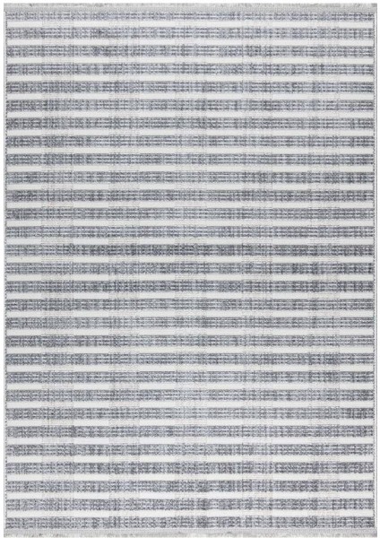 Rio C2590A Gri Beyaz Serisi Salon Oturma Yatak Odası Halısı