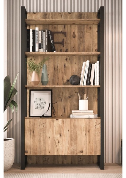 El6 Elanor Metal Aksamlı Kitaplık Kapaklı Ela6-A fiyatları