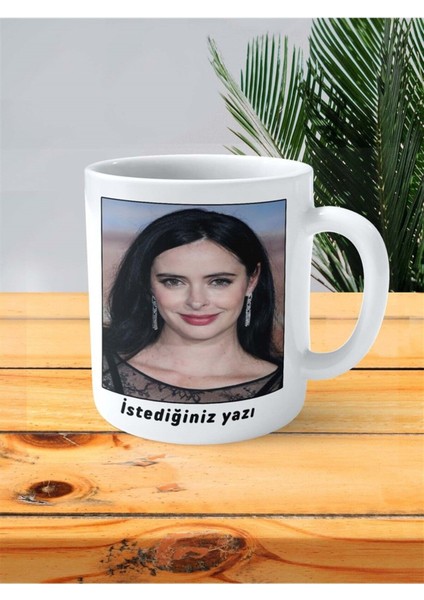 Krysten Ritter Baskılı Kupa Bardak Kişiye Özel Desen 1 fiyatları