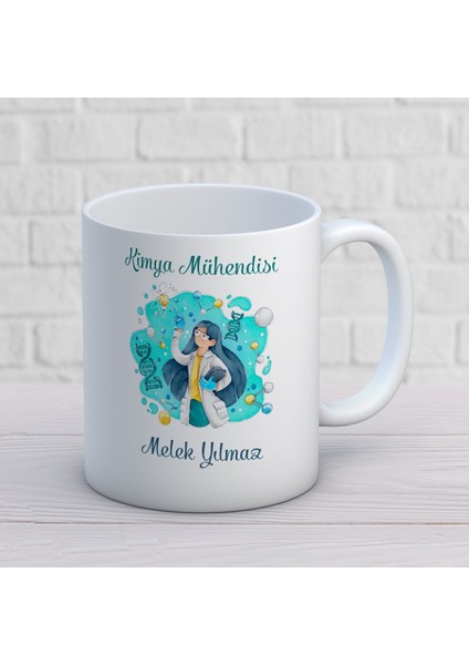 Kişiye Özel Kimya Mühendisi (2) Kupa Bardak