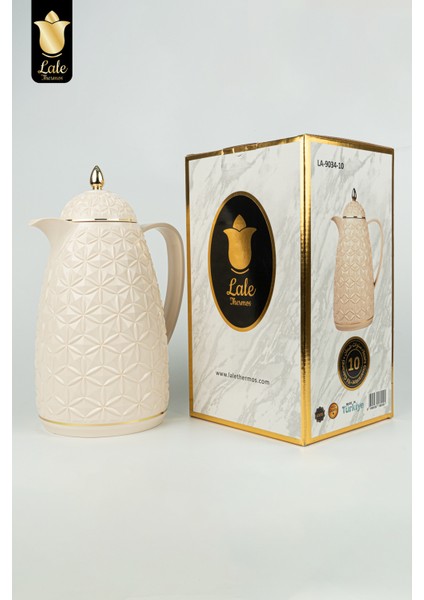 Cam Hazneli Termos 9034 | 1,0 Lt | Kahve & Çay | 12 Saat Sıcak / 24 Saat Soğuk | Yerli Üretim (Sugar) indirimleri