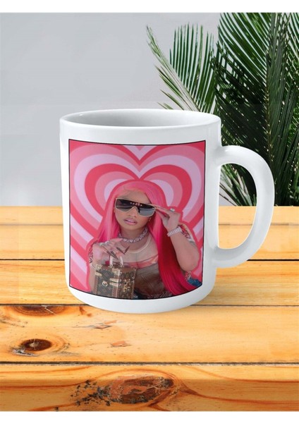 Nicki Minaj Baskılı Kupa Bardak Kişiye Özel Desen 1