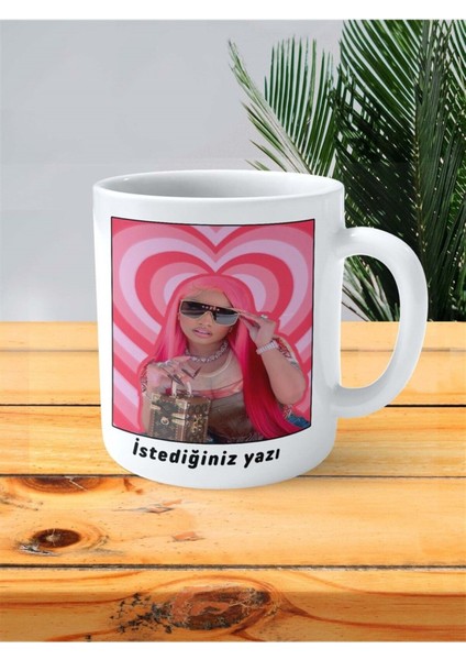 Nicki Minaj Baskılı Kupa Bardak Kişiye Özel Desen 1 fiyatları