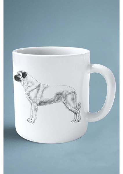 Kangal Köpek Isimli Kişiye Özel Baskılı Kupa Bardak Akbaş